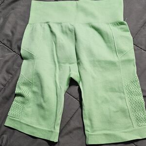 Yogalicious Mint Green Bike Shorts